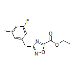 3-(3-氟-5-甲基苄基)-1,2,4-噁二唑-5-甲酸乙酯