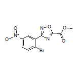 3-(2-溴-5-硝基苯基)-1,2,4-噁二唑-5-甲酸甲酯