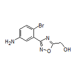 [3-(5-氨基-2-溴苯基)-1,2,4-噁二唑-5-基]甲醇