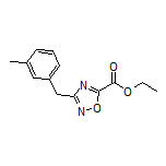 3-(3-甲基苄基)-1,2,4-噁二唑-5-甲酸乙酯