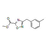 3-(3-甲基苄基)-1,2,4-噁二唑-5-甲酸甲酯