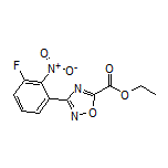 3-(3-氟-2-硝基苯基)-1,2,4-噁二唑-5-甲酸乙酯