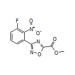3-(3-氟-2-硝基苯基)-1,2,4-噁二唑-5-甲酸甲酯
