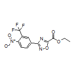 3-[4-硝基-3-(三氟甲基)苯基]-1,2,4-噁二唑-5-甲酸乙酯