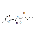 3-(4-甲基-2-噻唑基)-1,2,4-噁二唑-5-甲酸乙酯