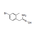 2-(4-溴-2-甲基苯基)-N’-羟基乙脒