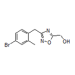 [3-(4-溴-2-甲基苄基)-1,2,4-噁二唑-5-基]甲醇