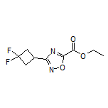 3-(3,3-二氟环丁基)-1,2,4-噁二唑-5-甲酸乙酯