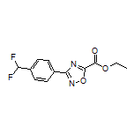 3-[4-(二氟甲基)苯基]-1,2,4-噁二唑-5-甲酸乙酯
