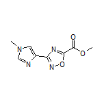 3-(1-甲基-4-咪唑基)-1,2,4-噁二唑-5-甲酸甲酯