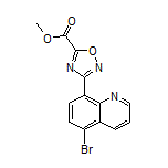3-(5-溴-8-喹啉基)-1,2,4-噁二唑-5-甲酸甲酯