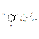 3-(3,5-二溴苄基)-1,2,4-噁二唑-5-甲酸甲酯
