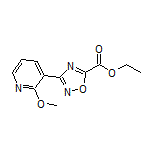3-(2-甲氧基-3-吡啶基)-1,2,4-噁二唑-5-甲酸乙酯