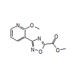 3-(2-甲氧基-3-吡啶基)-1,2,4-噁二唑-5-甲酸甲酯