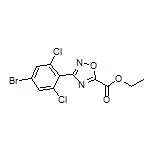 3-(4-溴-2,6-二氯苯基)-1,2,4-噁二唑-5-甲酸乙酯