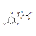 3-(4-溴-2,6-二氯苯基)-1,2,4-噁二唑-5-甲酸甲酯