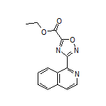 3-(1-异喹啉基)-1,2,4-噁二唑-5-甲酸乙酯