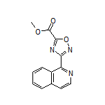3-(1-异喹啉基)-1,2,4-噁二唑-5-甲酸甲酯