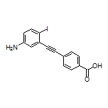 4-[(5-氨基-2-碘苯基)乙炔基]苯甲酸