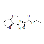 3-(3-甲氧基-2-吡啶基)-1,2,4-噁二唑-5-甲酸乙酯