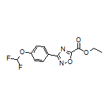 3-[4-(二氟甲氧基)苯基]-1,2,4-噁二唑-5-甲酸乙酯