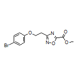 3-[2-(4-溴苯氧基)乙基]-1,2,4-噁二唑-5-甲酸甲酯