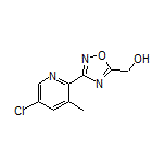 [3-(5-氯-3-甲基-2-吡啶基)-1,2,4-噁二唑-5-基]甲醇