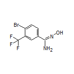 4-溴-N’-羟基-3-(三氟甲基)苯甲脒
