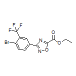 3-[4-溴-3-(三氟甲基)苯基]-1,2,4-噁二唑-5-甲酸乙酯