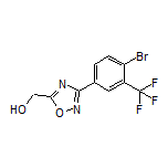 [3-[4-溴-3-(三氟甲基)苯基]-1,2,4-噁二唑-5-基]甲醇