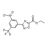 3-[3-硝基-5-(三氟甲基)苯基]-1,2,4-噁二唑-5-甲酸乙酯