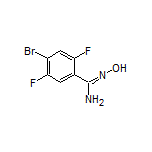 4-溴-2,5-二氟-N’-羟基苯甲脒