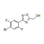[3-(4-溴-2,5-二氟苯基)-1,2,4-噁二唑-5-基]甲醇
