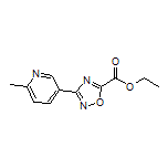 3-(6-甲基-3-吡啶基)-1,2,4-噁二唑-5-甲酸乙酯