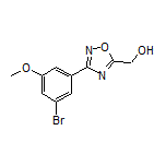 [3-(3-溴-5-甲氧基苯基)-1,2,4-噁二唑-5-基]甲醇