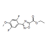 3-(2,5-二氟-4-甲氧基苯基)-1,2,4-噁二唑-5-甲酸乙酯