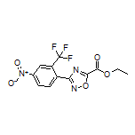3-[4-硝基-2-(三氟甲基)苯基]-1,2,4-噁二唑-5-甲酸乙酯