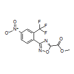 3-[4-硝基-2-(三氟甲基)苯基]-1,2,4-噁二唑-5-甲酸甲酯