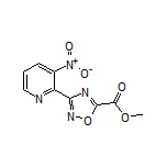 3-(3-硝基-2-吡啶基)-1,2,4-噁二唑-5-甲酸甲酯