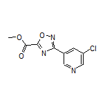 3-(5-氯-3-吡啶基)-1,2,4-噁二唑-5-甲酸甲酯