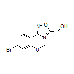 [3-(4-溴-2-甲氧基苯基)-1,2,4-噁二唑-5-基]甲醇