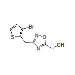 [3-[(3-溴-2-噻吩基)甲基]-1,2,4-噁二唑-5-基]甲醇