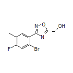 [3-(2-溴-4-氟-5-甲基苯基)-1,2,4-噁二唑-5-基]甲醇