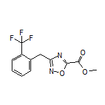 3-[2-(三氟甲基)苄基]-1,2,4-噁二唑-5-甲酸甲酯