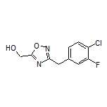 [3-(4-氯-3-氟苄基)-1,2,4-噁二唑-5-基]甲醇