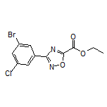 3-(3-溴-5-氯苯基)-1,2,4-噁二唑-5-甲酸乙酯