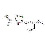 3-(3-甲氧基苯基)-1,2,4-噁二唑-5-甲酸甲酯