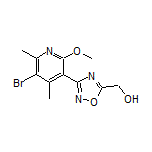 [3-(5-溴-2-甲氧基-4,6-二甲基吡啶-3-基)-1,2,4-噁二唑-5-基]甲醇