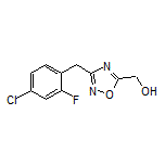 [3-(4-氯-2-氟苄基)-1,2,4-噁二唑-5-基]甲醇