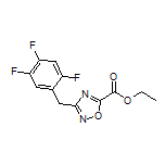 3-(2,4,5-三氟苄基)-1,2,4-噁二唑-5-甲酸乙酯